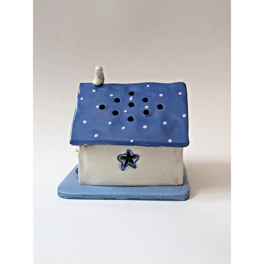 Robin Russell Ceramics Handmade Night Light The Man in the Moon Nursery Kids VTG - Picture 7 of 9